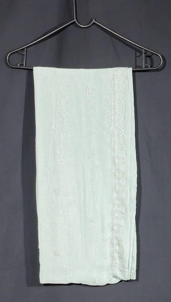PISTACHIO 3 Piece Linen Stitched Embroidered (Copy) - Image 3