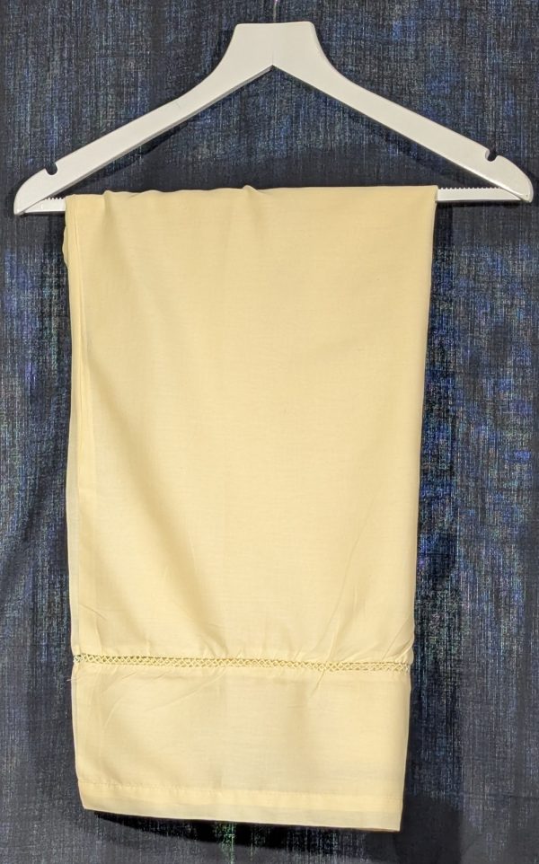 LEMON YELLOW 3 Piece Lawn Stitched Embroidered - Image 2