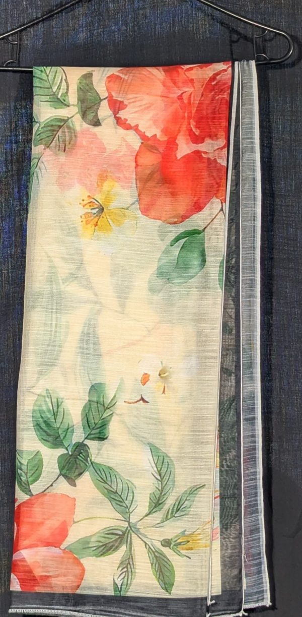 LEMON YELLOW 3 Piece Lawn Stitched Embroidered - Image 3