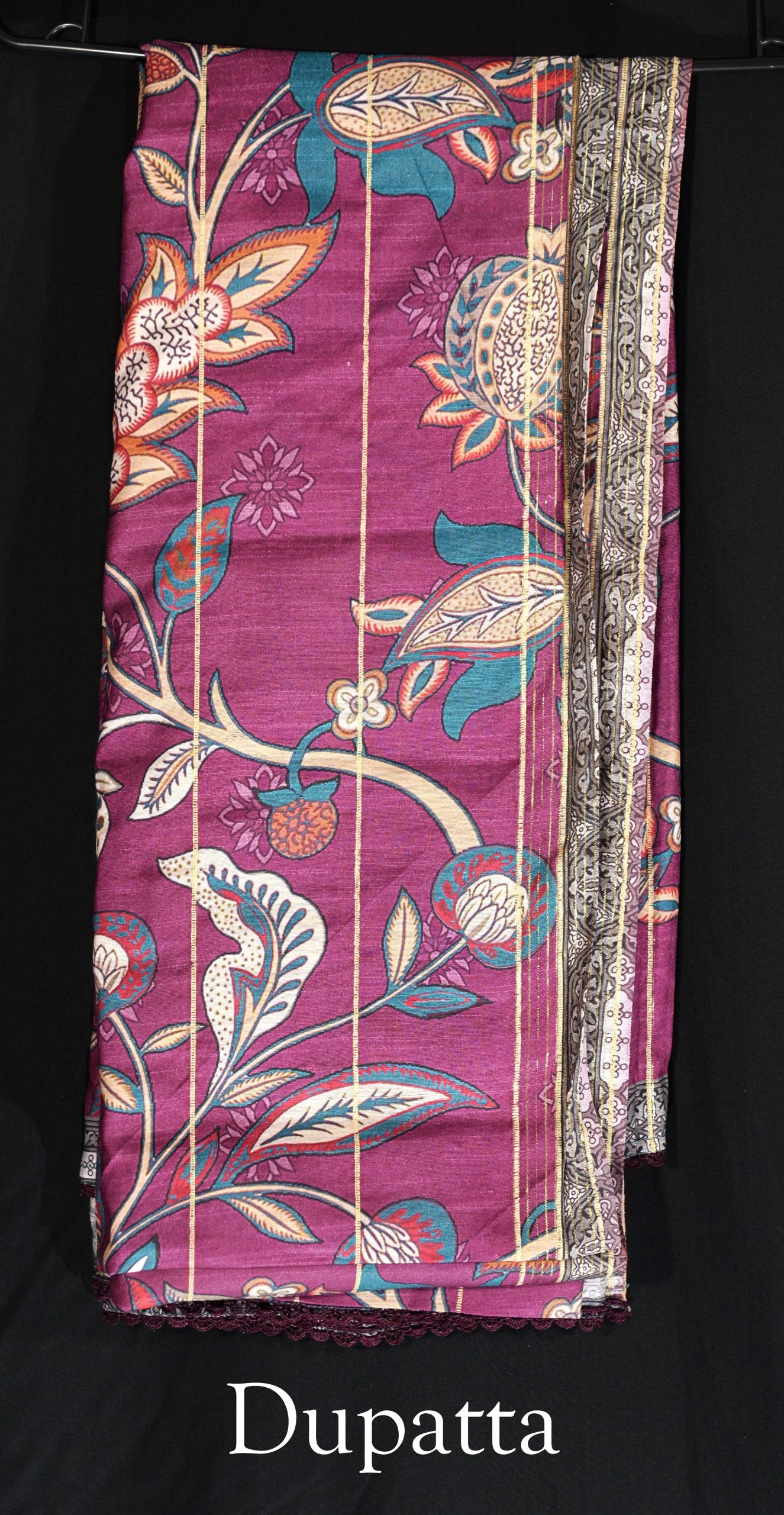 TEAL 3 Piece (Linen Stitched Embroidered) - Image 3