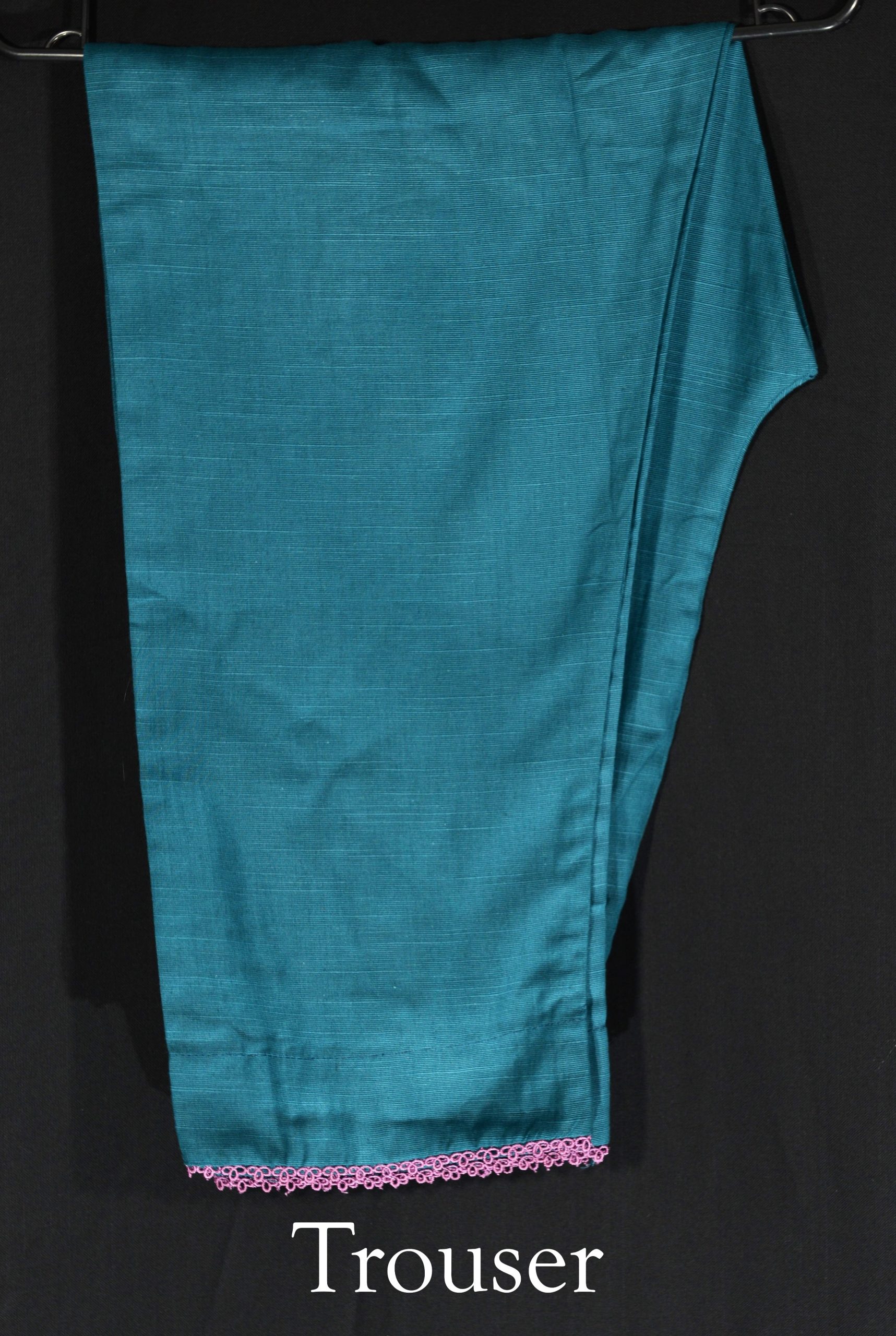 TEAL 3 Piece (Linen Stitched Embroidered) - Image 2
